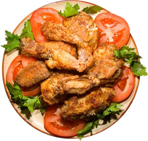 Маринованная жареная курица