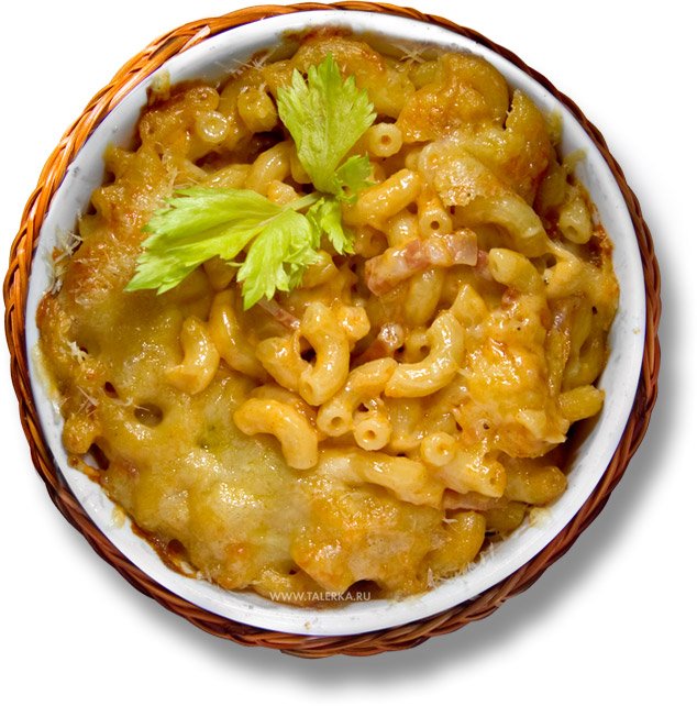 Макароны с сыром
