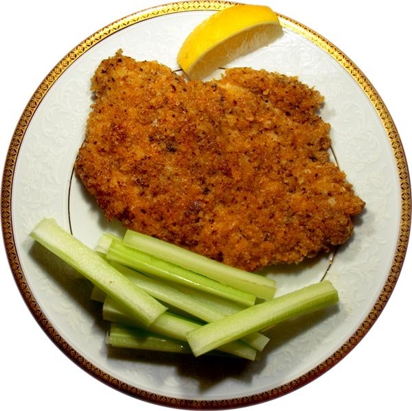 Куриный шницель с сыром